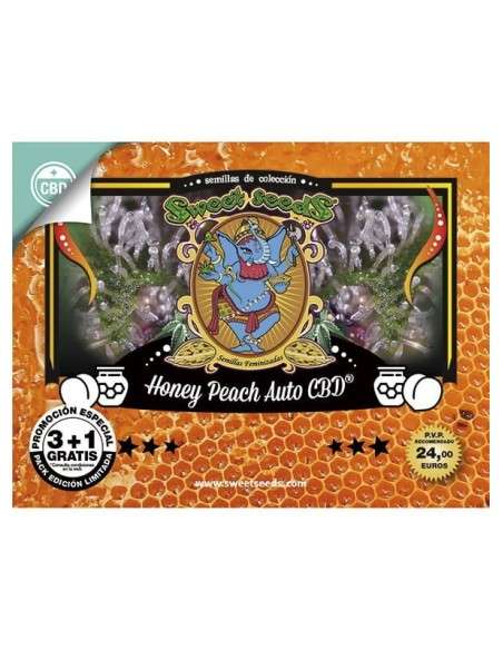SWEET SEEDS - Honey Peach Auto CBD - 4