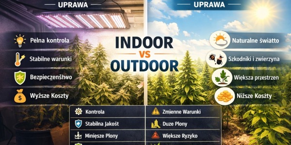 Uprawa konopi przemysłowych – indoor czy outdoor?