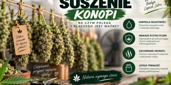 Metody suszenia konopi