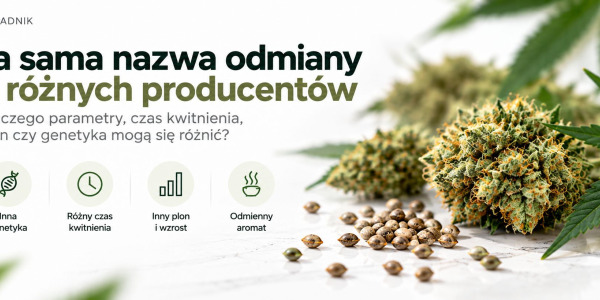 Dlaczego ta sama odmiana od różnych producentów różni się parametrami?