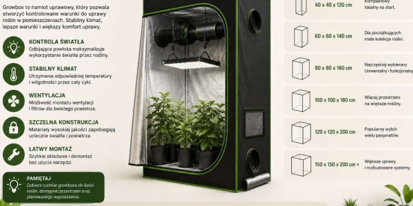 Growbox – czym jest i do czego służy? Przewodnik dla kolekcjonerów i pasjonatów upraw roślin