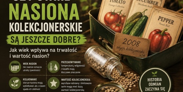 Czy stare nasiona kolekcjonerskie są jeszcze dobre? Wiek, trwałość i wartość