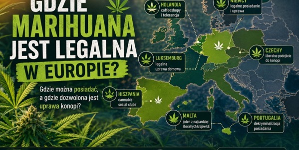 Gdzie marihuana jest legalna w Europie? Przepisy i uprawa