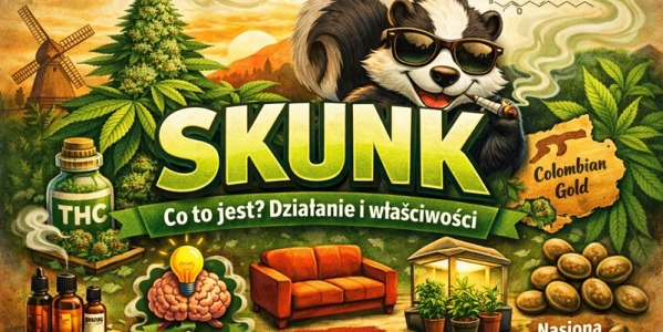Skunk – co to jest? Pochodzenie, działanie i właściwości