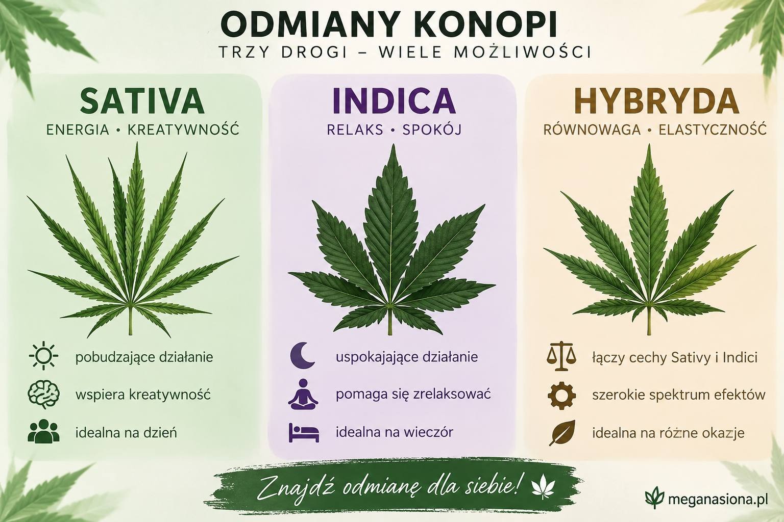 Kilka słów od odmianach...