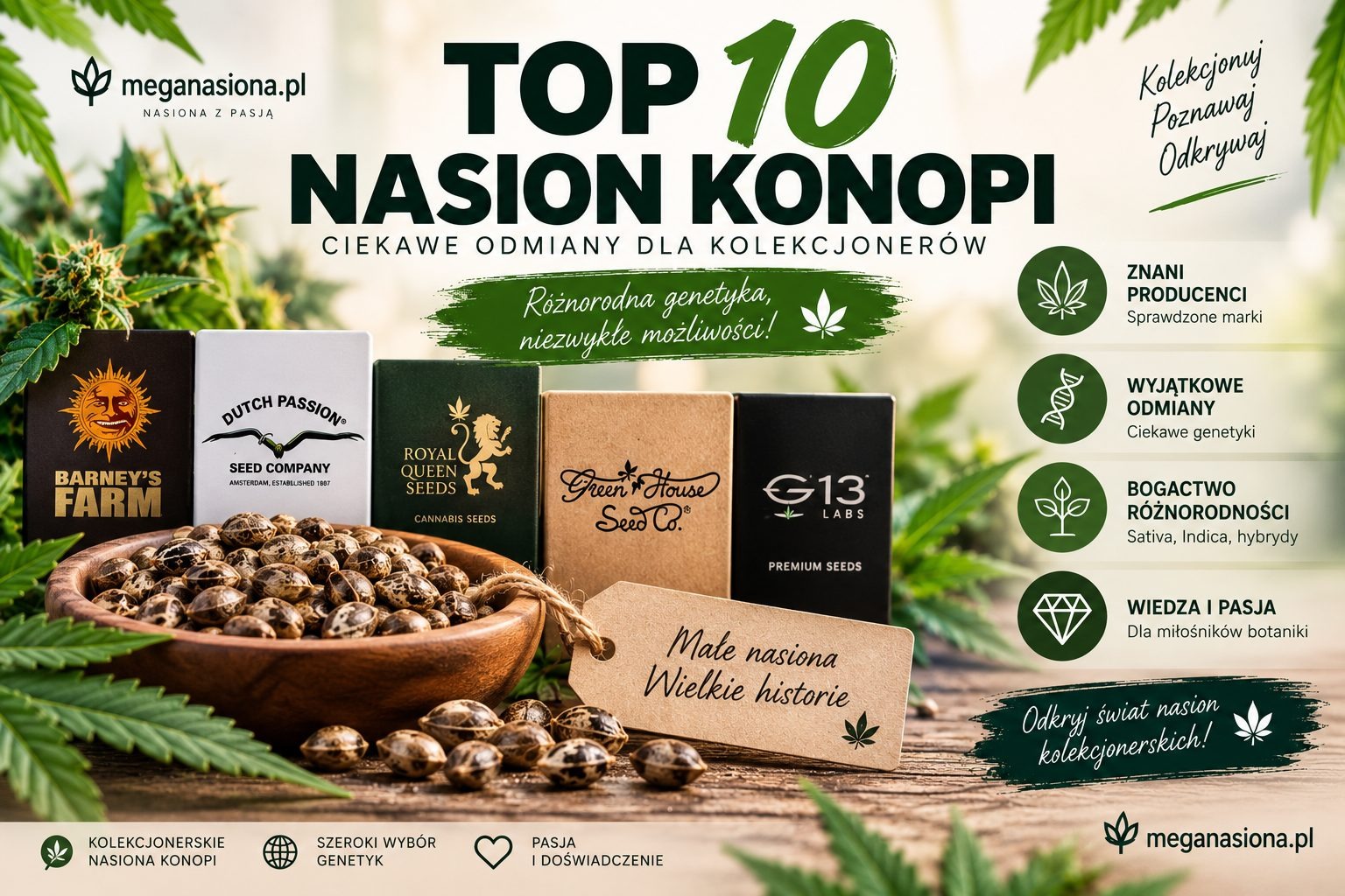 10 najlepszych nasion konopi w 2022 roku
