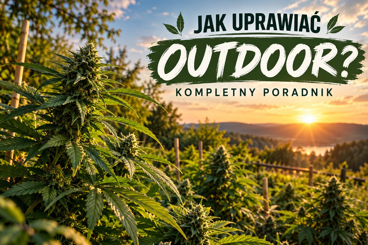 Jak uprawiać outdoor? Kompletny poradnik uprawy outdoor w Polsce