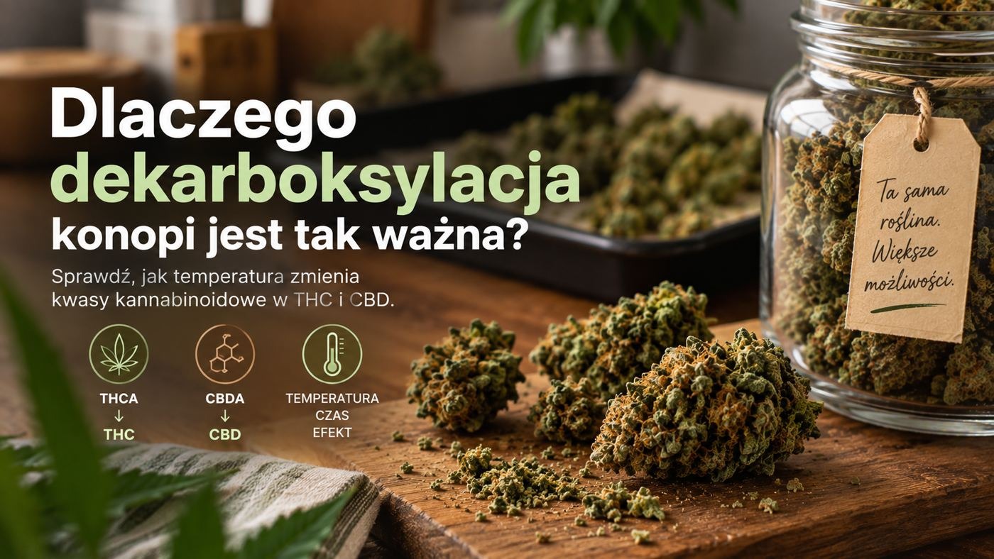 Dlaczego dekarboksylacja twoich konopi indyjskich jest taka ważna?